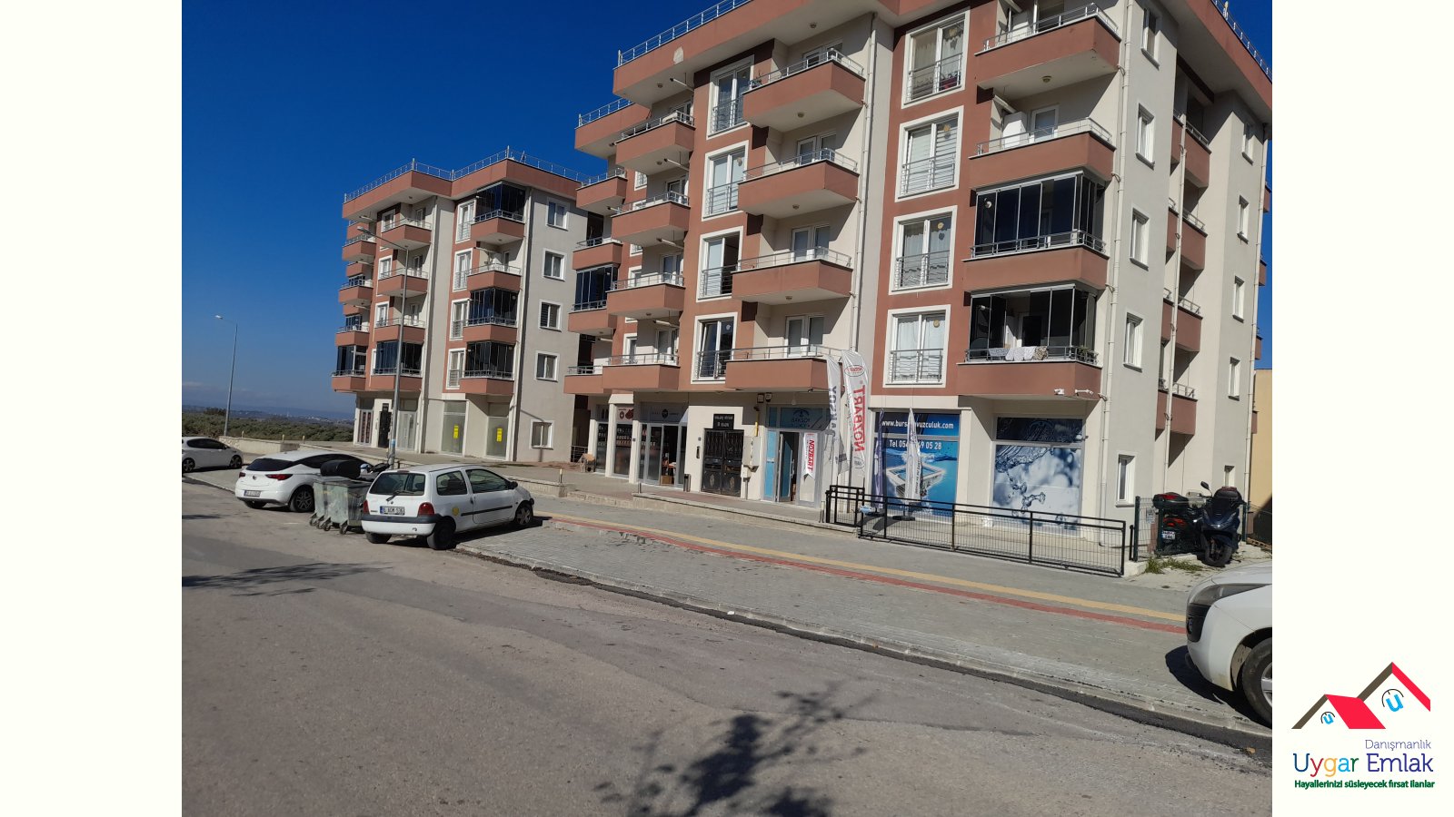 Görüklede Atatürk bulvarinda kiralik 80m2 dükkan kiraliktir